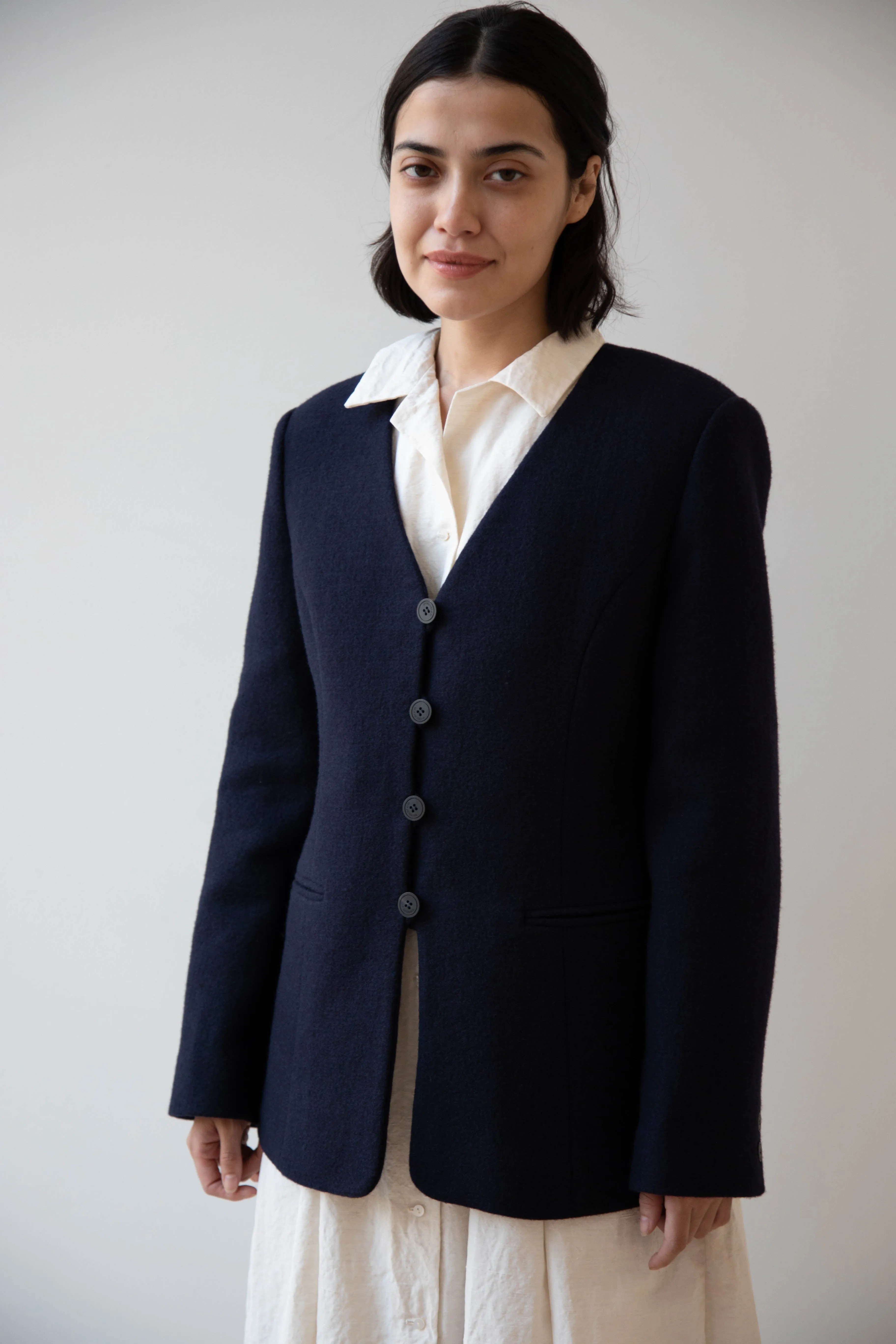 Le 17 Septembre | Formal Jacket in Navy Wool