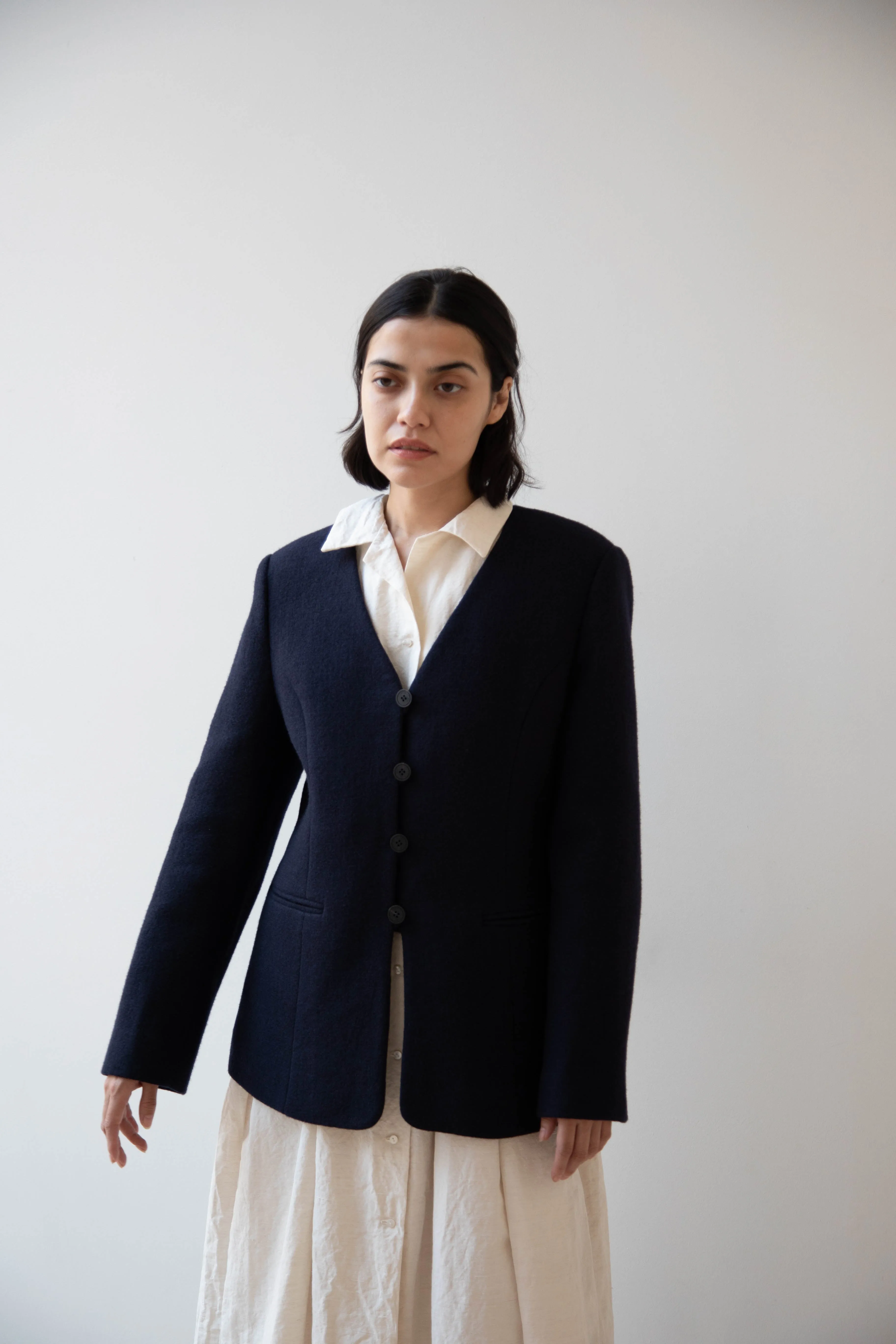 Le 17 Septembre | Formal Jacket in Navy Wool