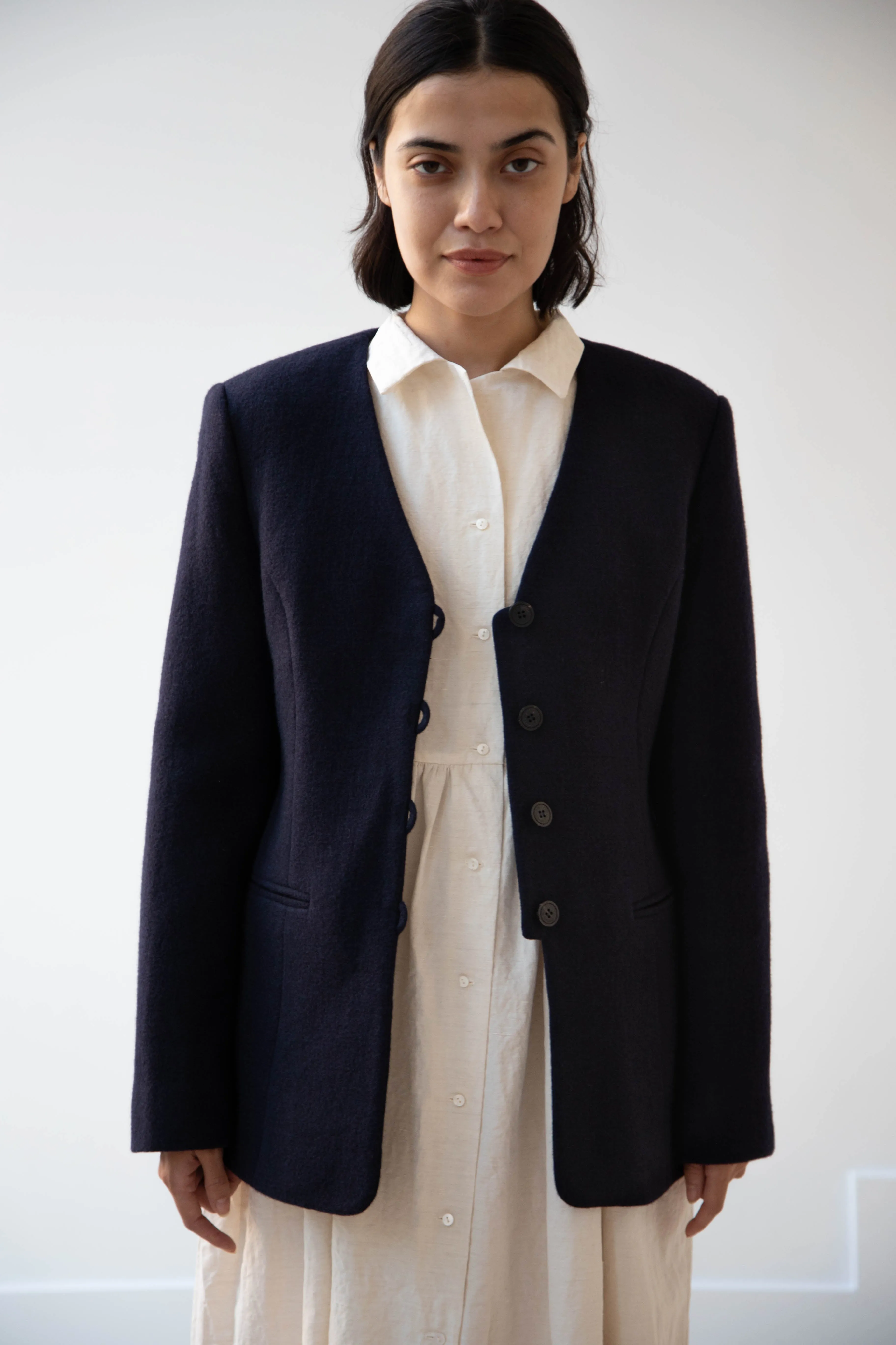 Le 17 Septembre | Formal Jacket in Navy Wool