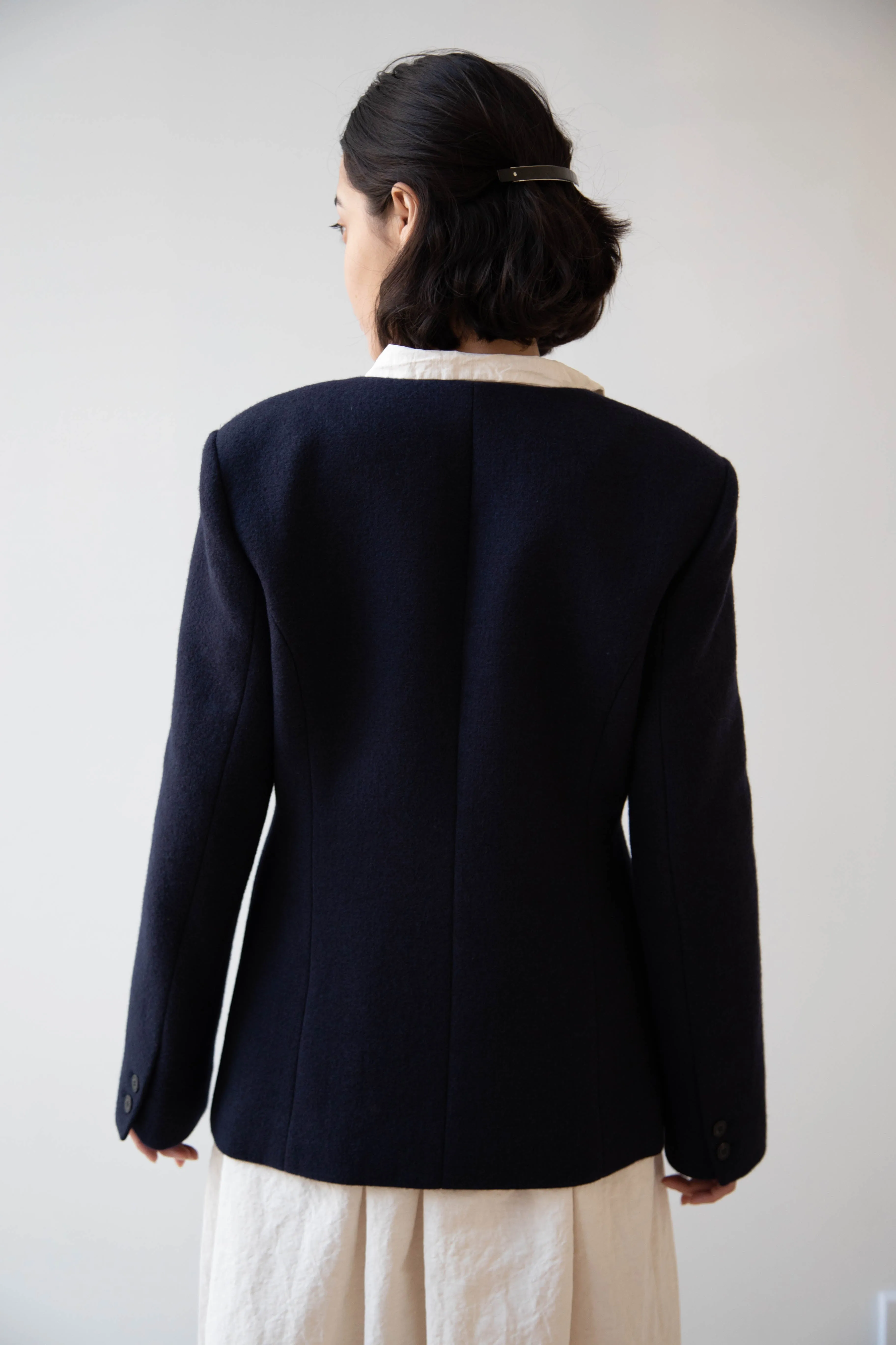 Le 17 Septembre | Formal Jacket in Navy Wool