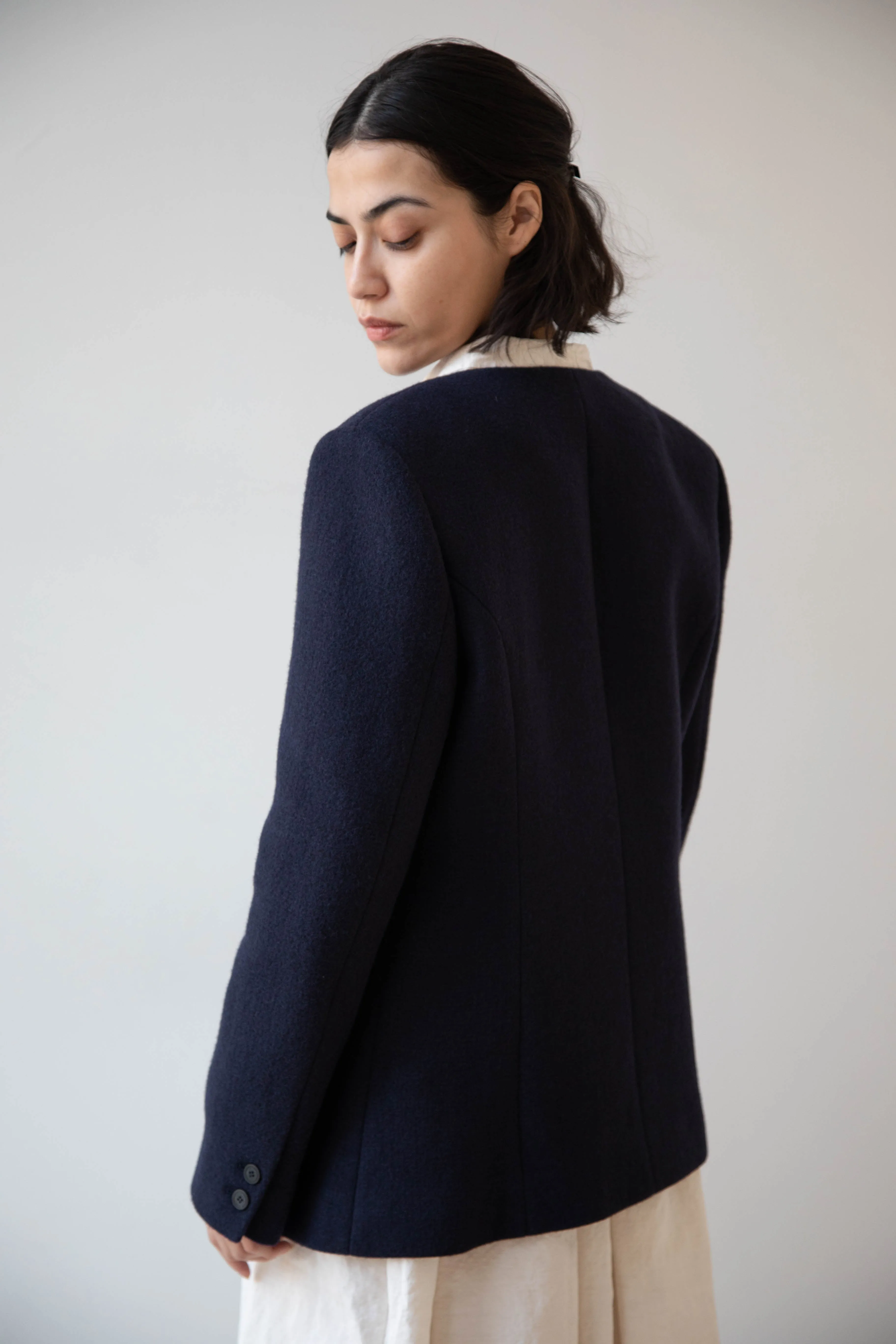 Le 17 Septembre | Formal Jacket in Navy Wool