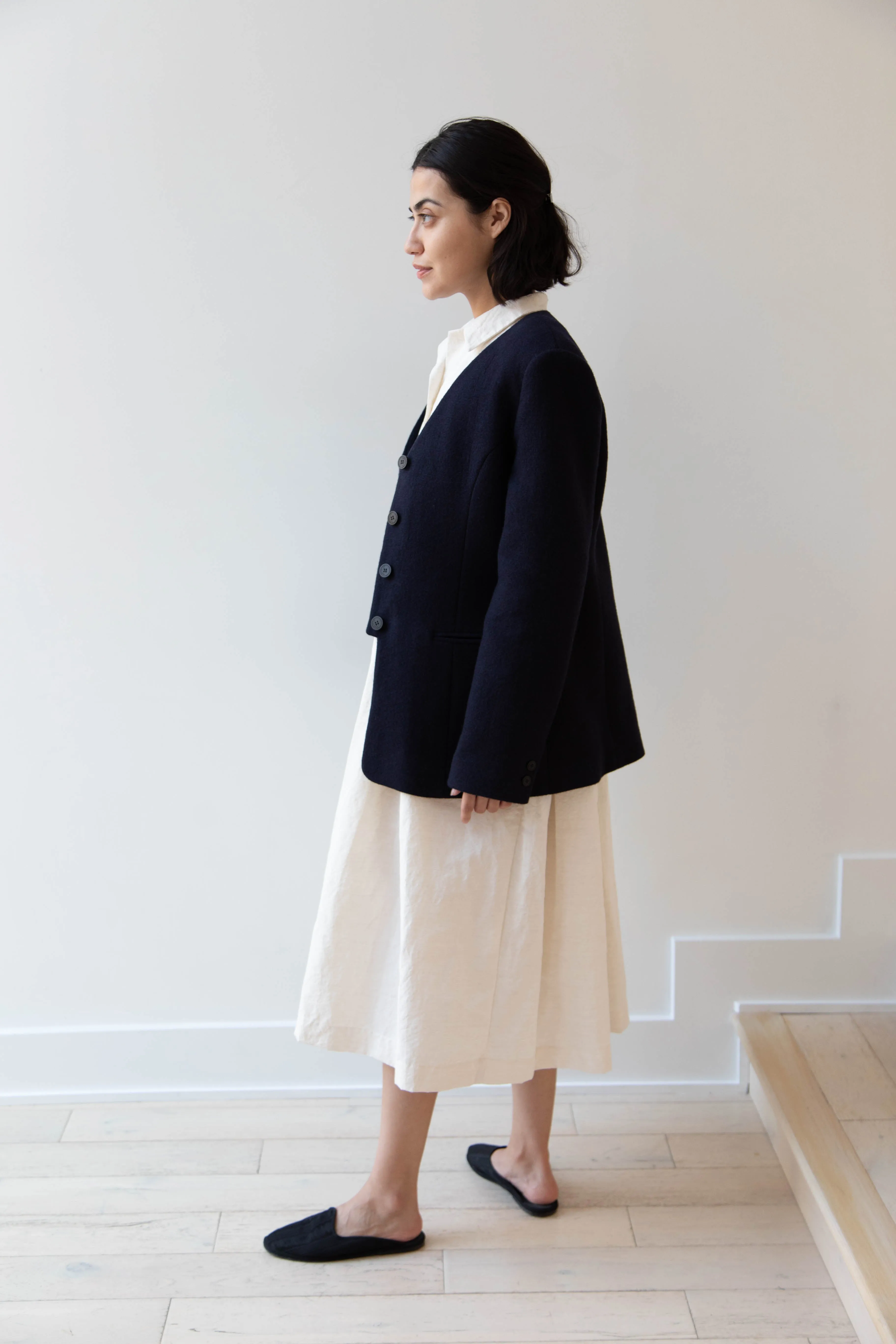 Le 17 Septembre | Formal Jacket in Navy Wool