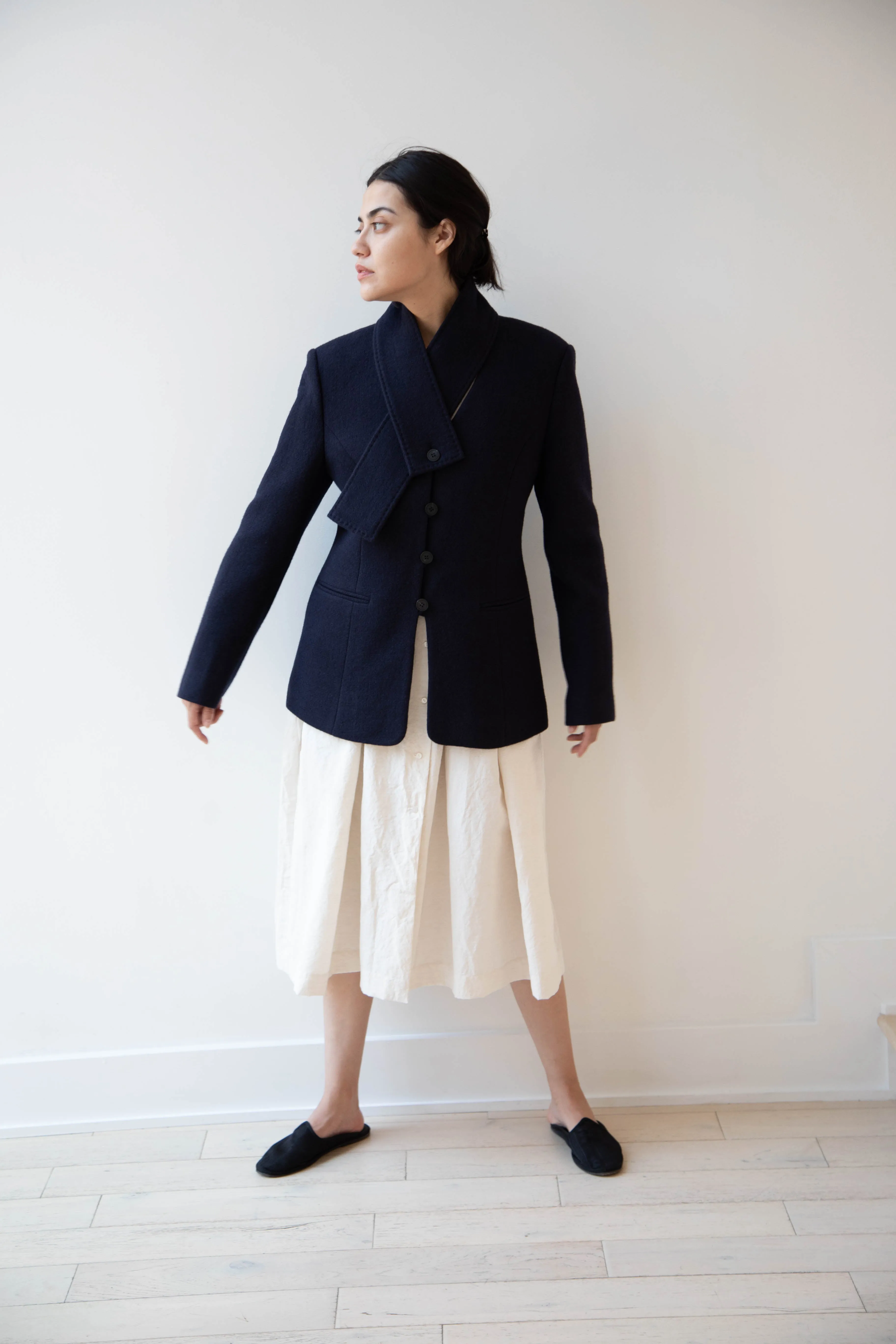 Le 17 Septembre | Formal Jacket in Navy Wool