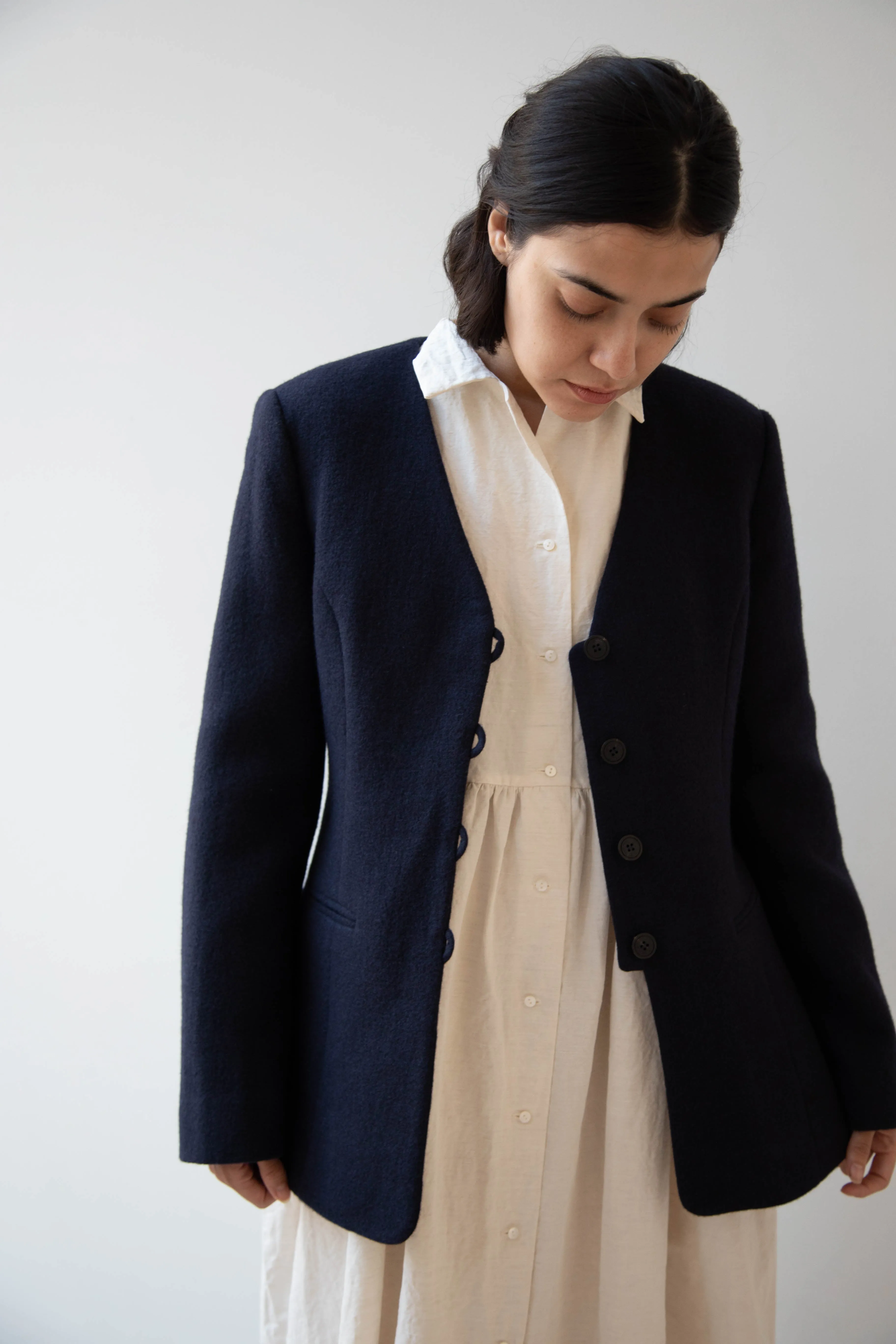 Le 17 Septembre | Formal Jacket in Navy Wool