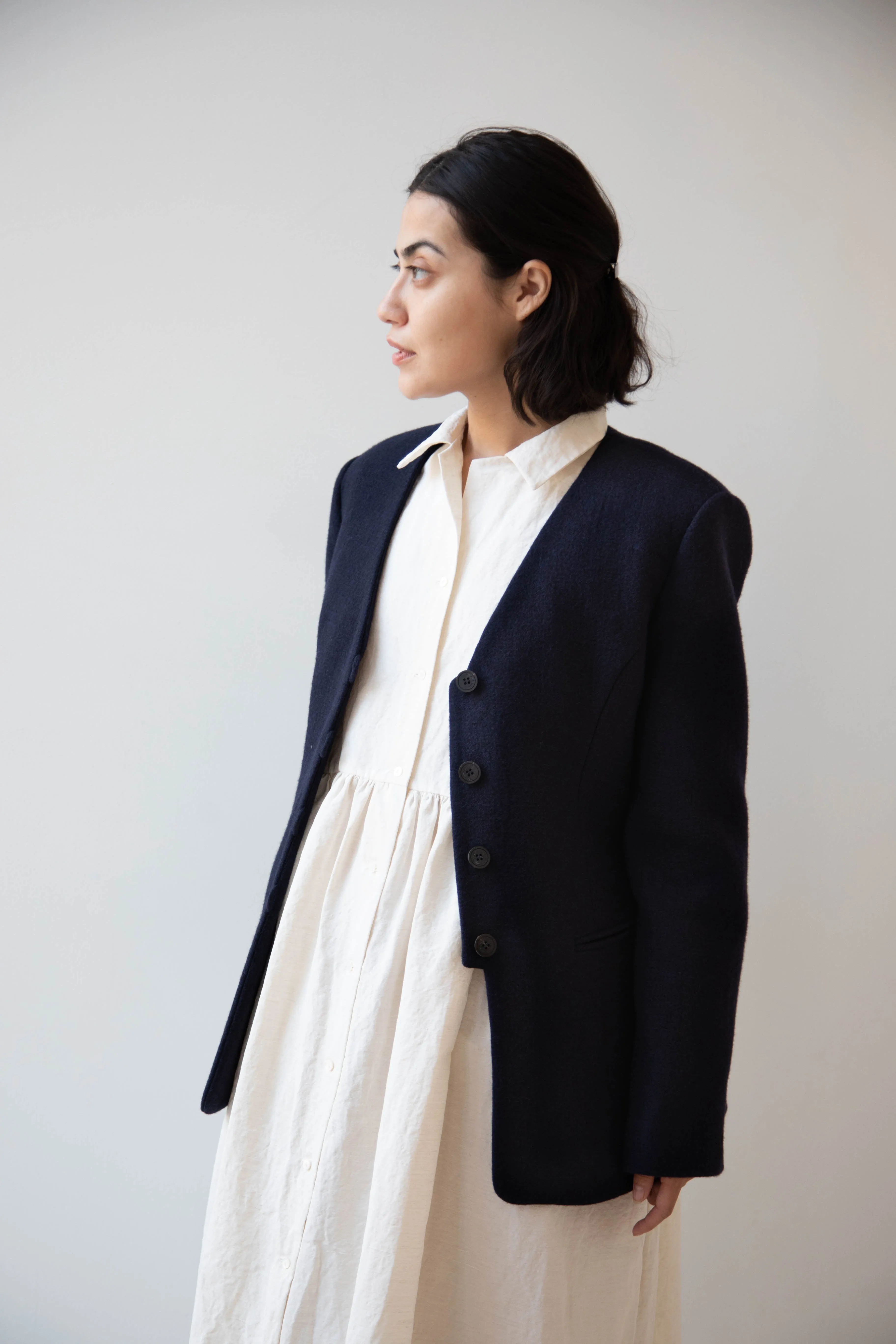 Le 17 Septembre | Formal Jacket in Navy Wool