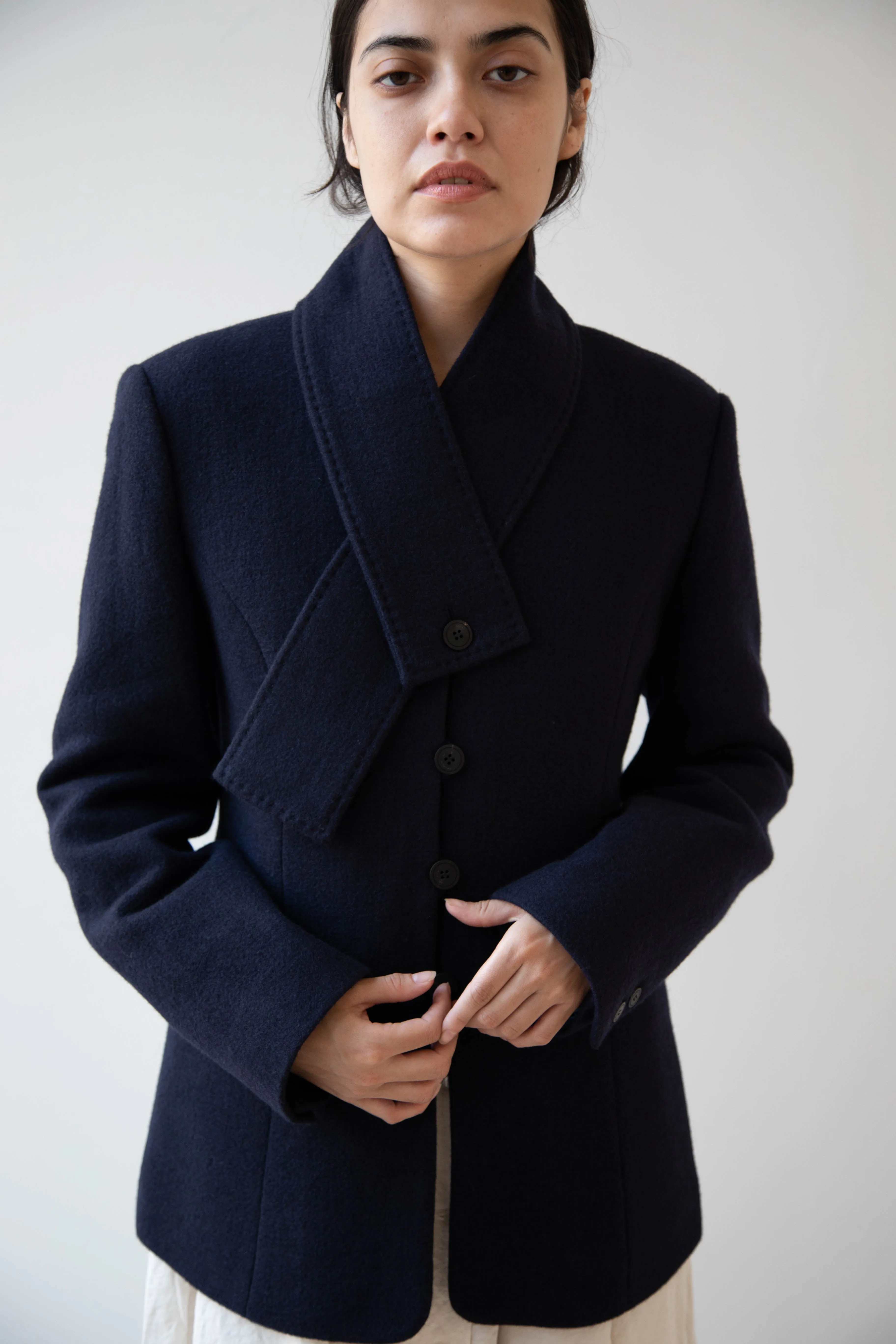 Le 17 Septembre | Formal Jacket in Navy Wool