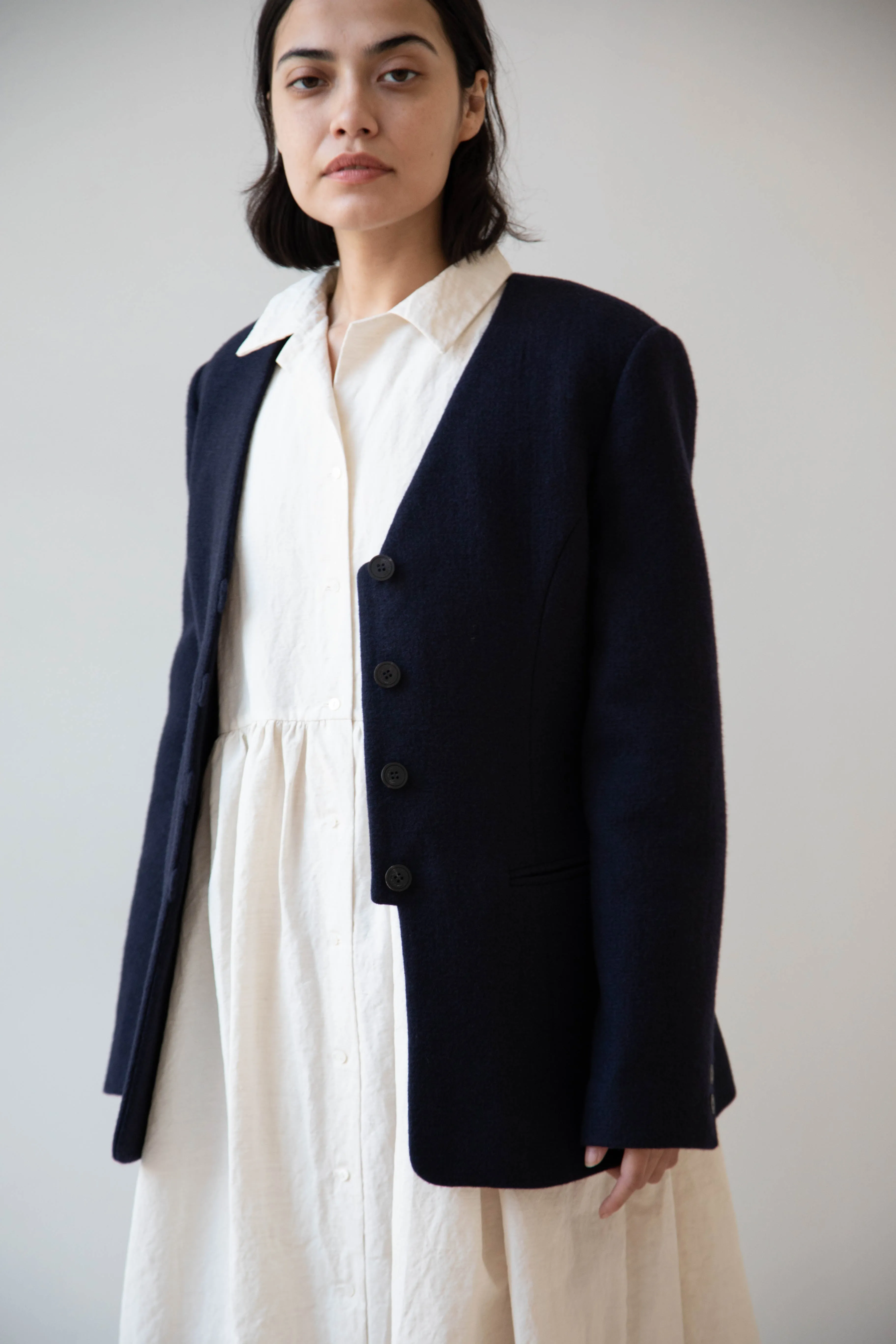 Le 17 Septembre | Formal Jacket in Navy Wool