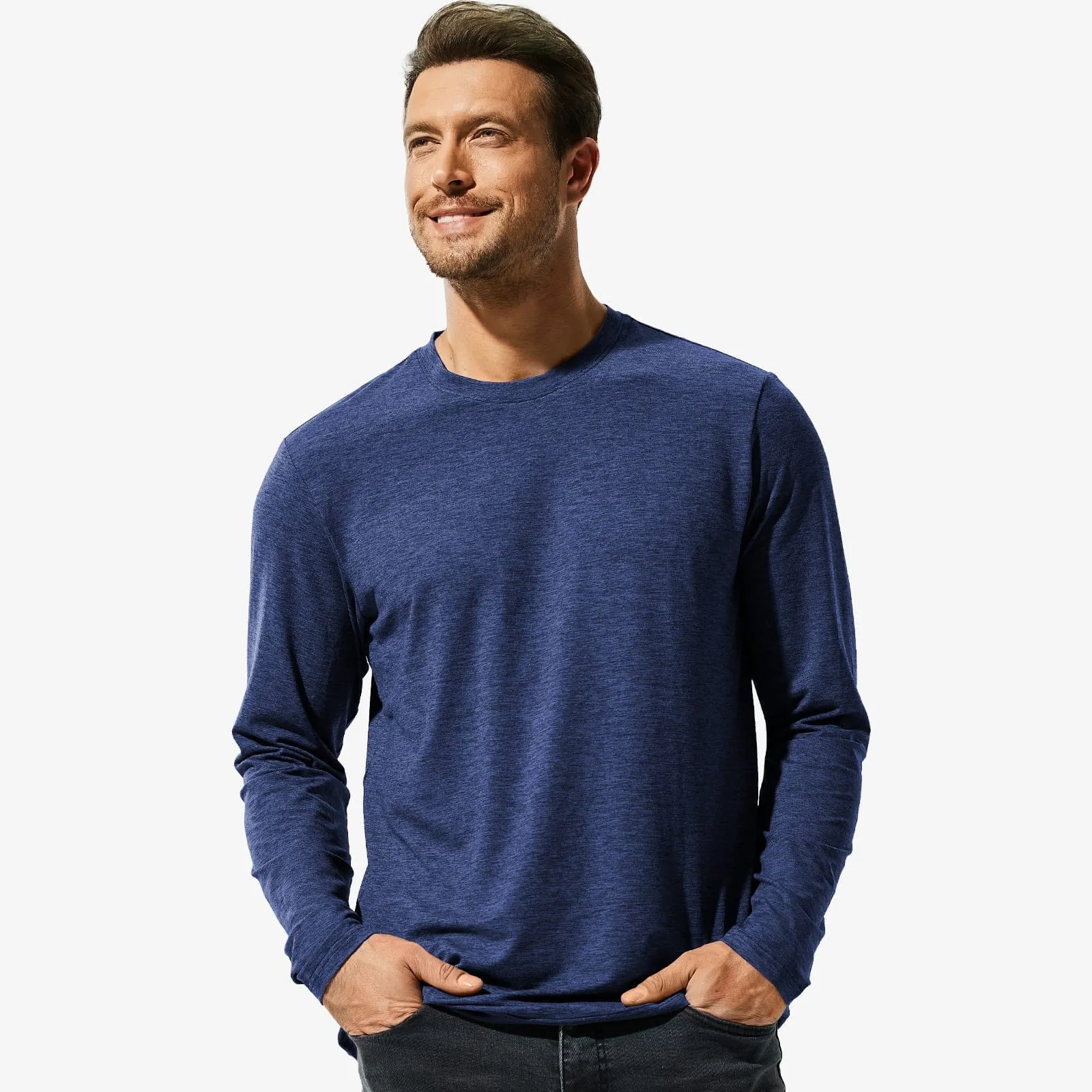 Men's Athletic Tee Shirts Super Soft Crew Neck T-Shirts