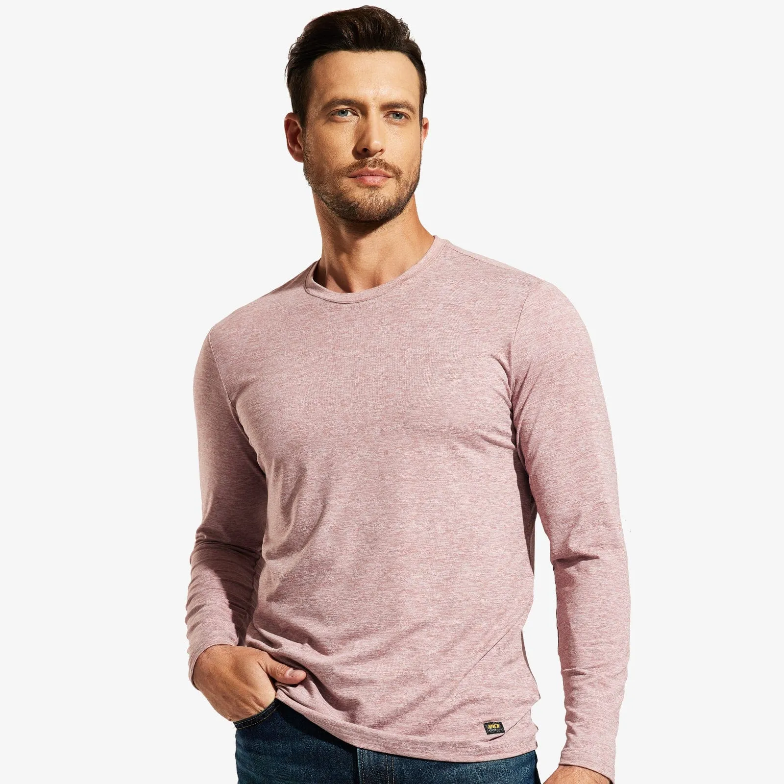 Men's Athletic Tee Shirts Super Soft Crew Neck T-Shirts