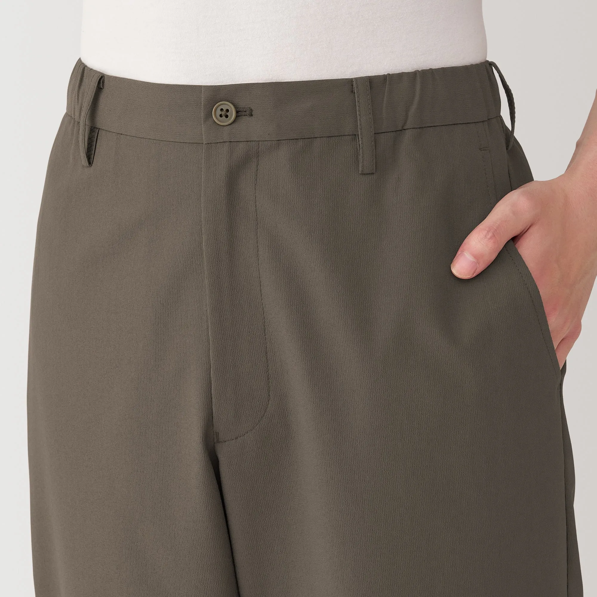 Men's Breathable Wide Tapered Pants