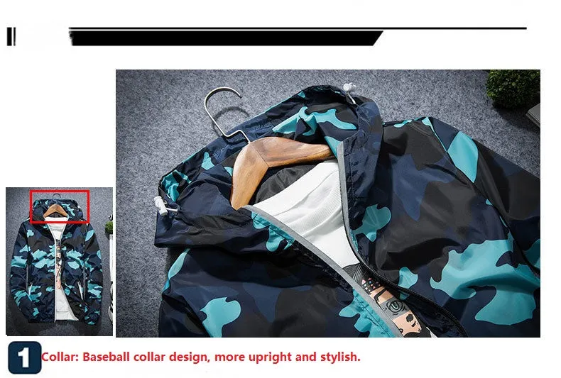 Men's Fashionable Camouflage Jackets