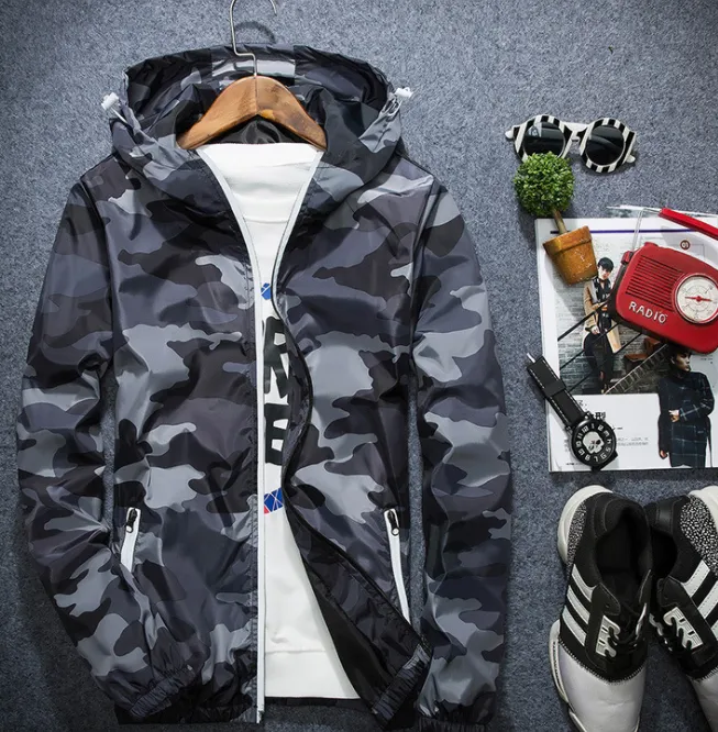 Men's Fashionable Camouflage Jackets