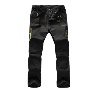 Mens Spring Summer Outdoor Pants Detachable Sun-proof Breathable Sport Shorts