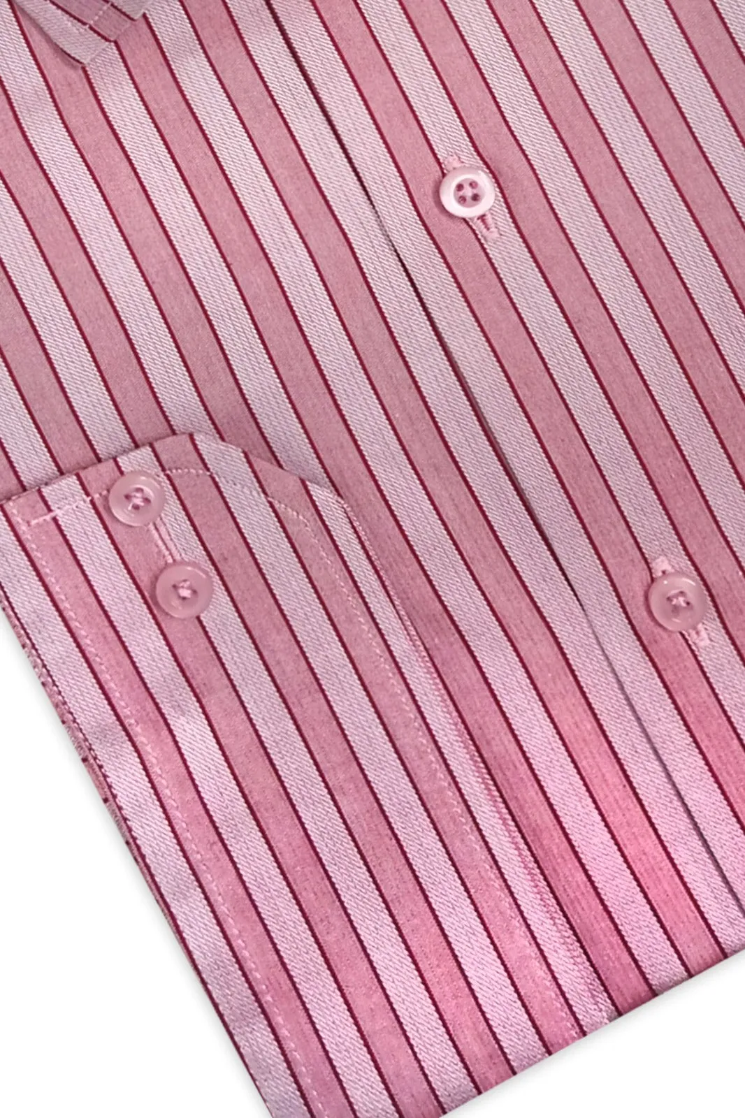 Pink Stripped Formal Shirt