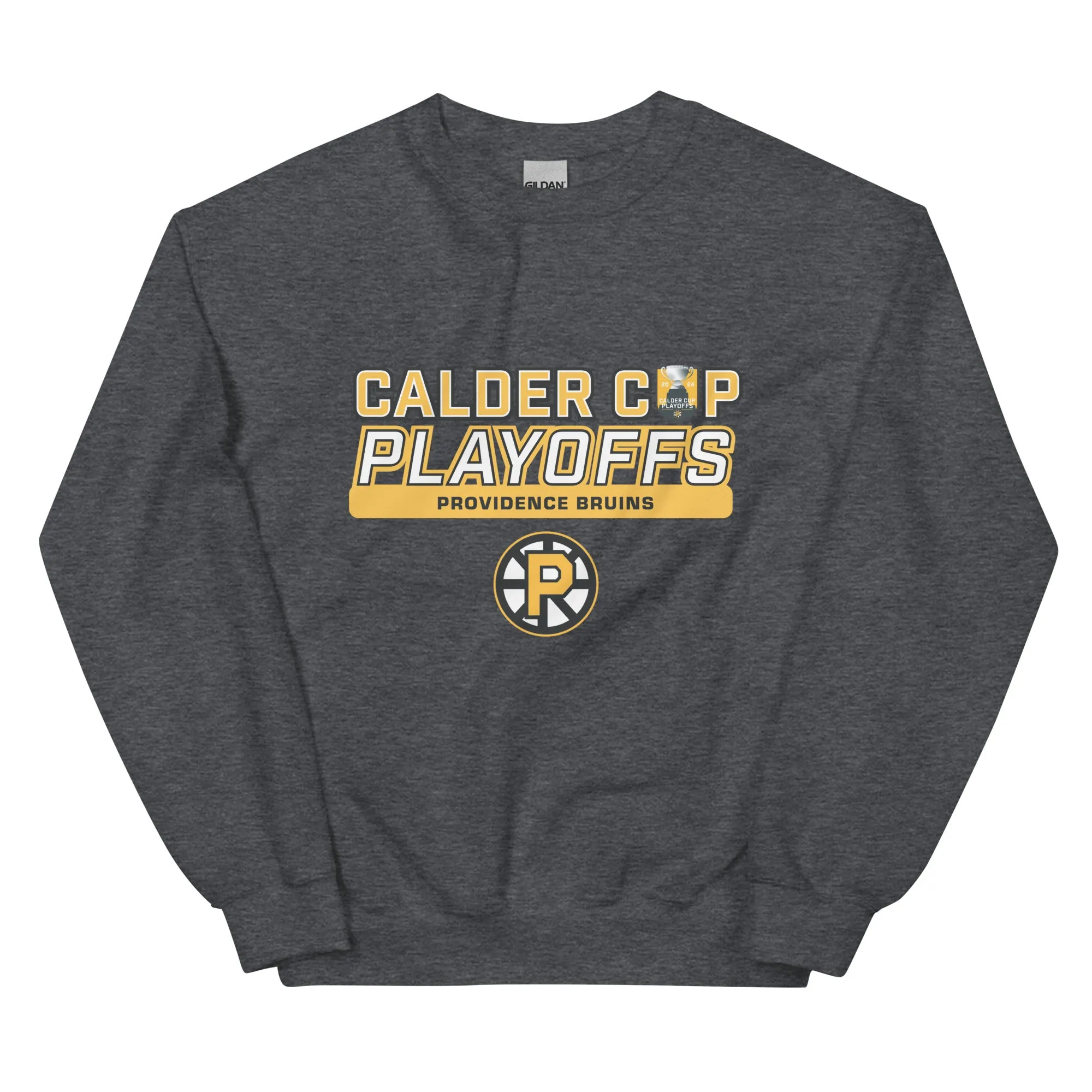 Providence Bruins 2024 Calder Cup Playoffs Adult Crewneck Sweatshirt