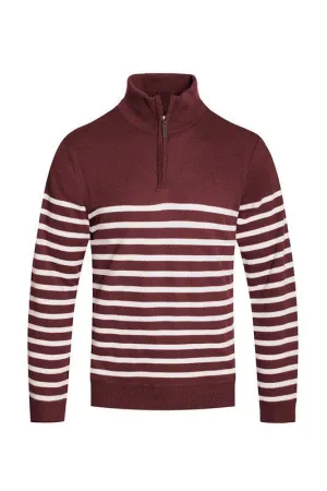 Quarter Zipper Pullover Sweaters for Men