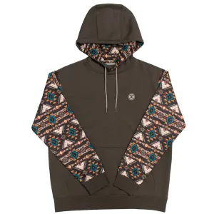 "Summit" Brown w/Aztec Hoody