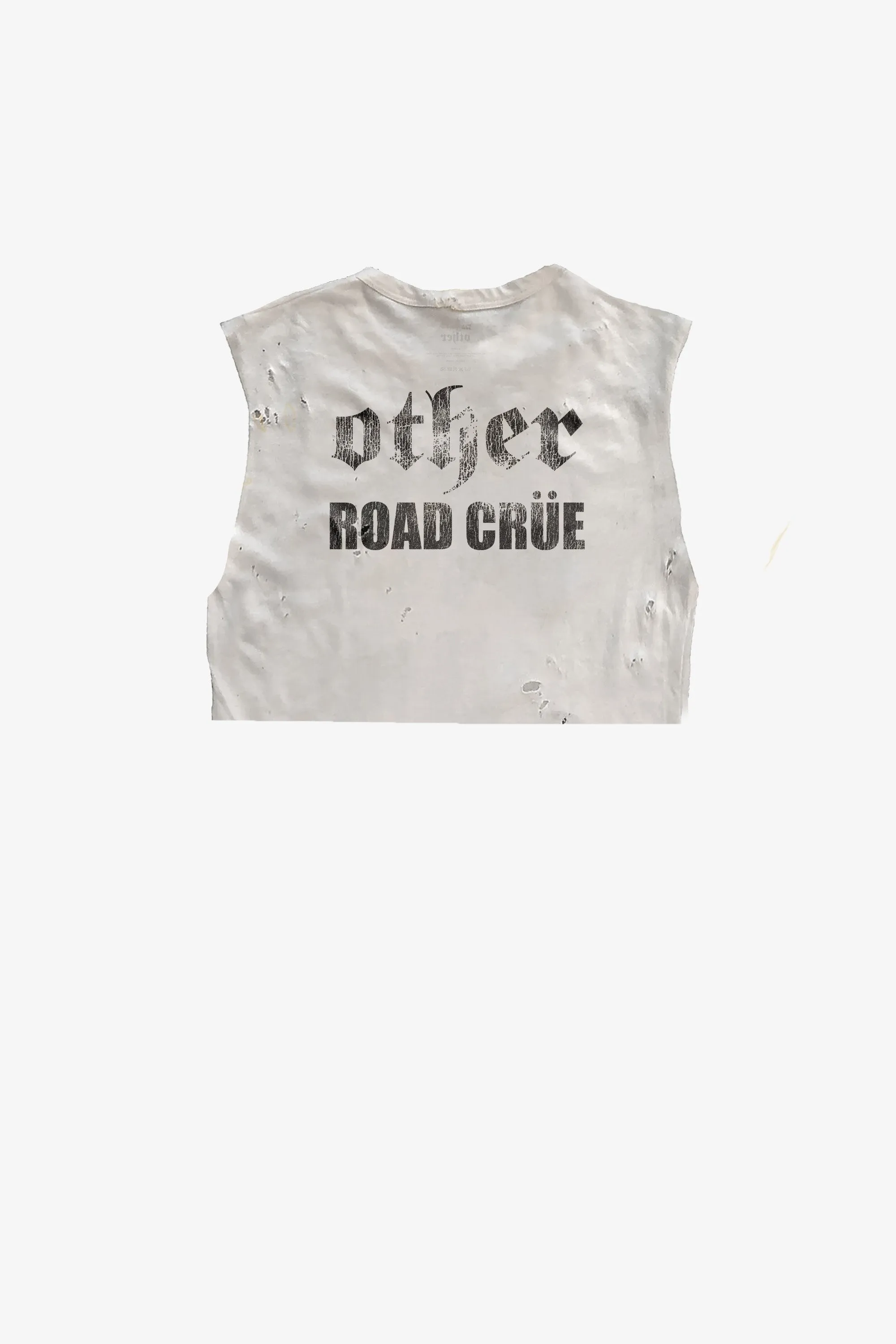 Road Crüe Cropped Thrasher Tank