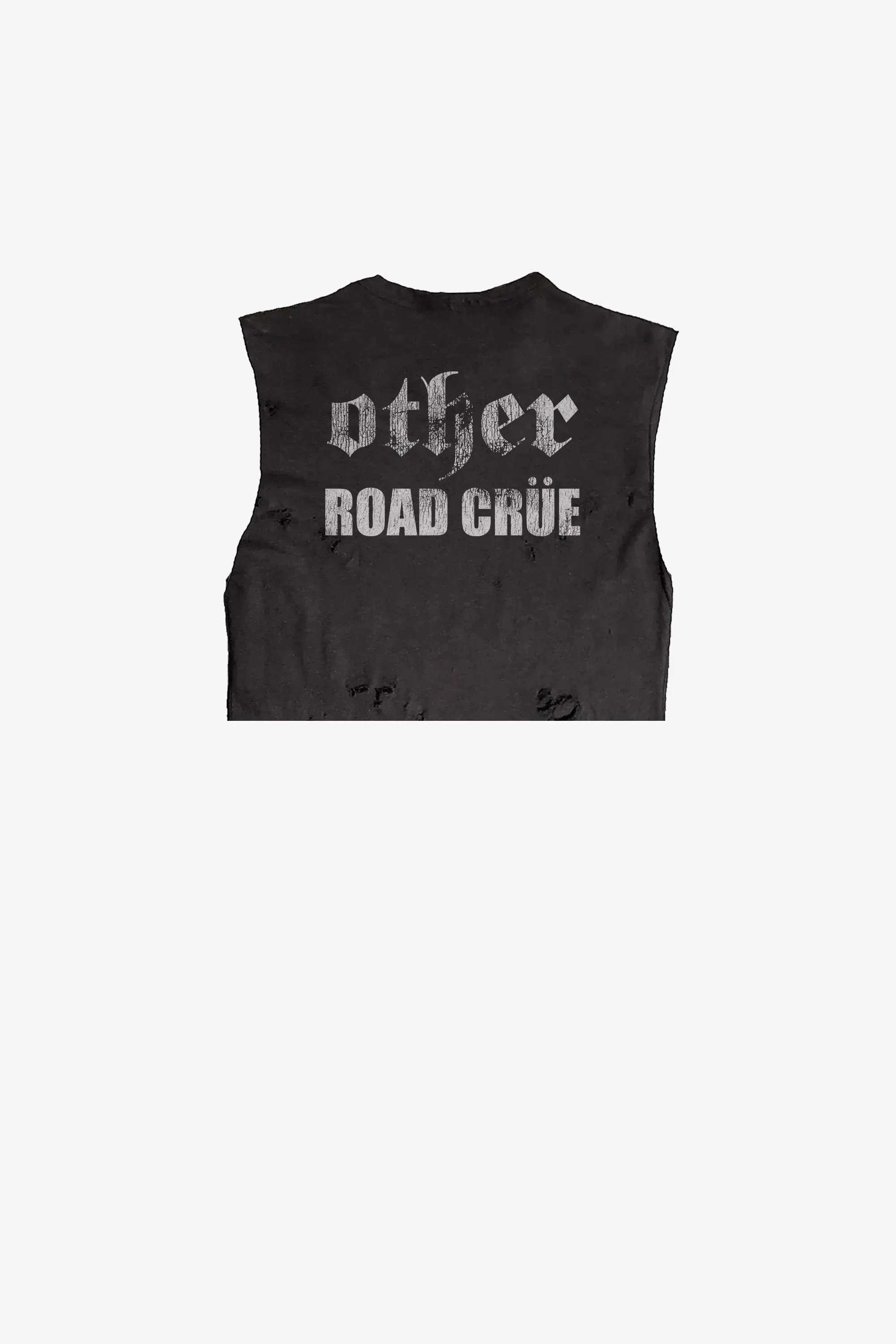 Road Crüe Cropped Thrasher Tank