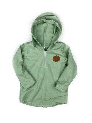 Sage Linen Beach Hoodie