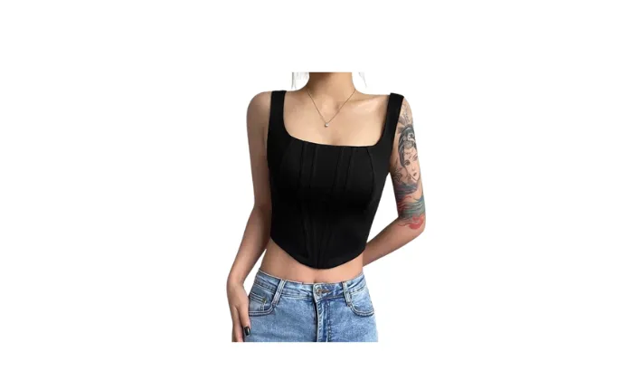 Sexy Fishbone Layering Top