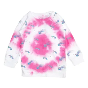 SHOOTING STAR TIE DYE SWEATSHIRT