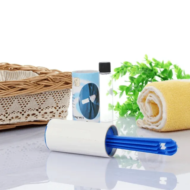 Smooth Rolling Mini Travel Lint Roller - 10 Sheets