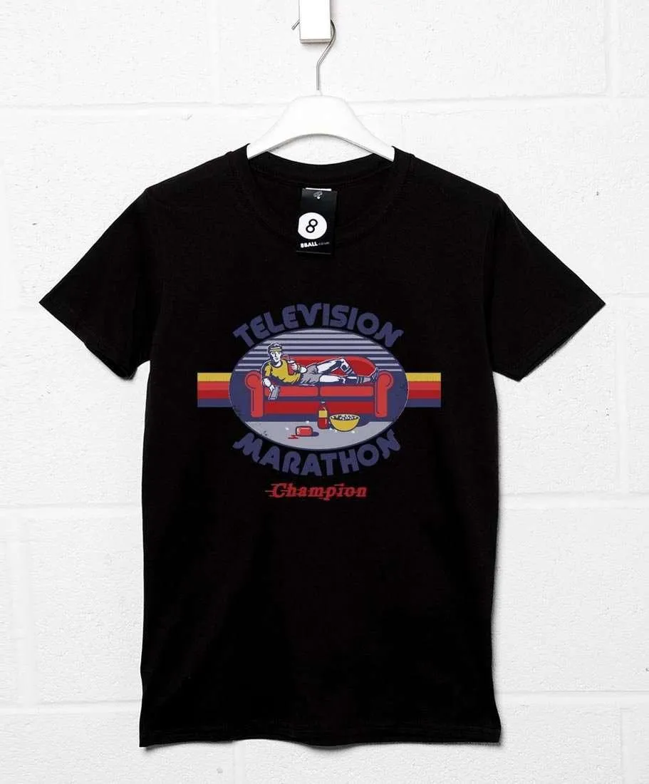 Steven Rhodes Television Marathon Champion T-Shirt