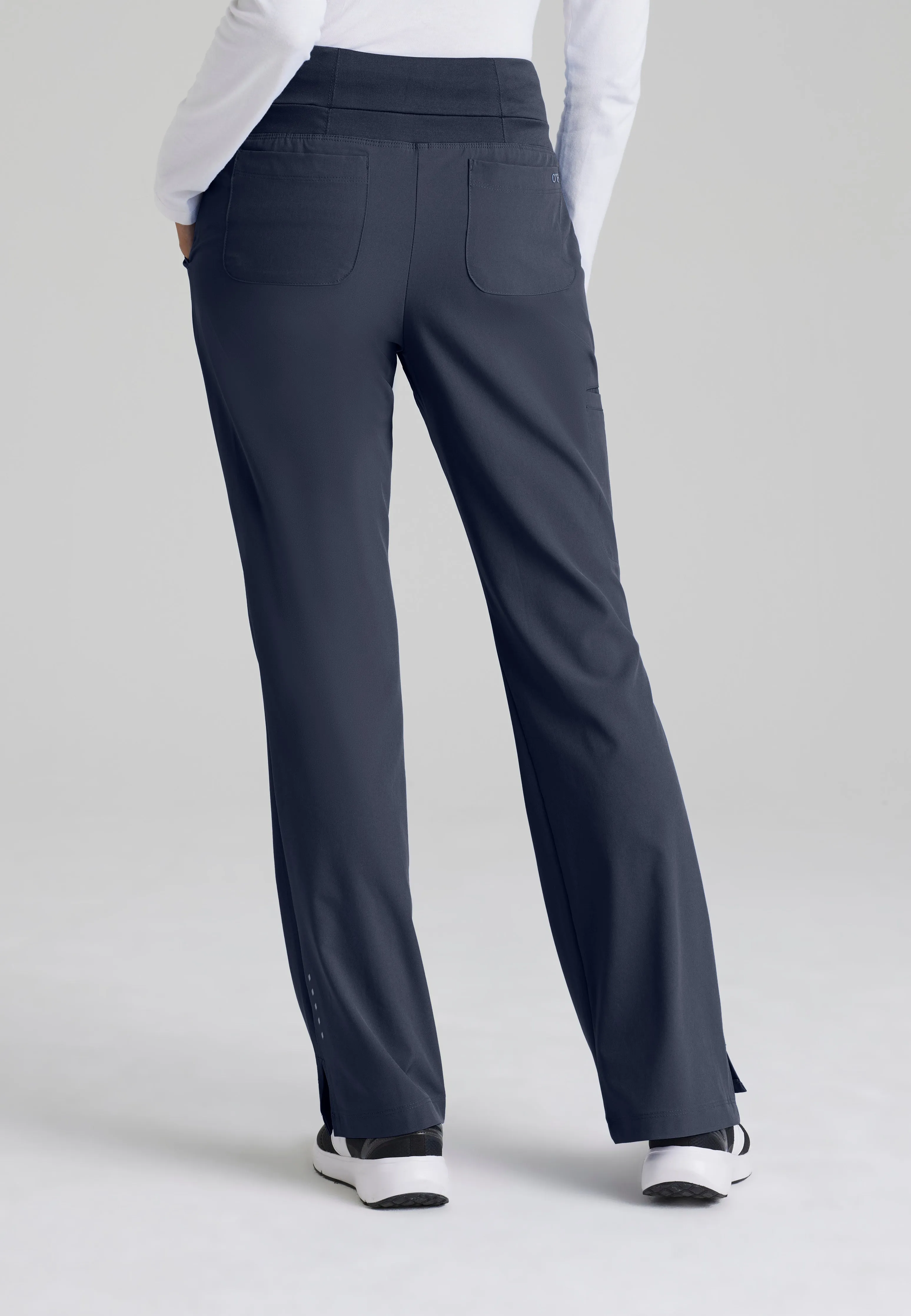 Stride 5-Pocket Mid-Rise Straight Leg Scrub Pant