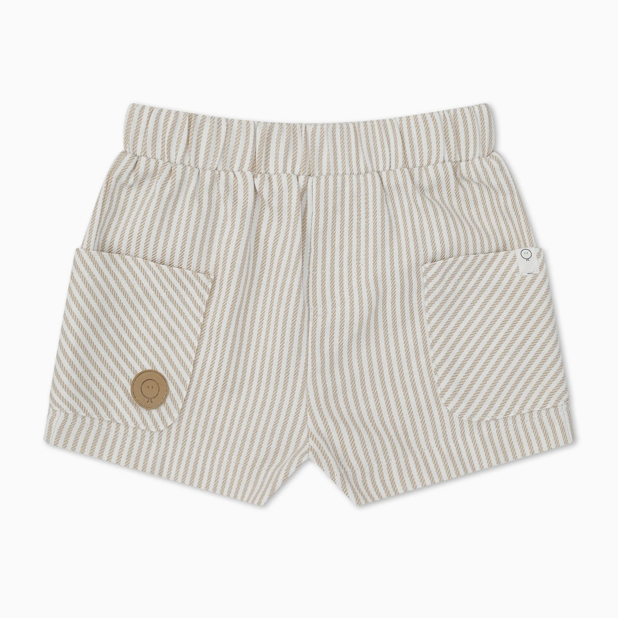 Striped Organic Cotton Shorts