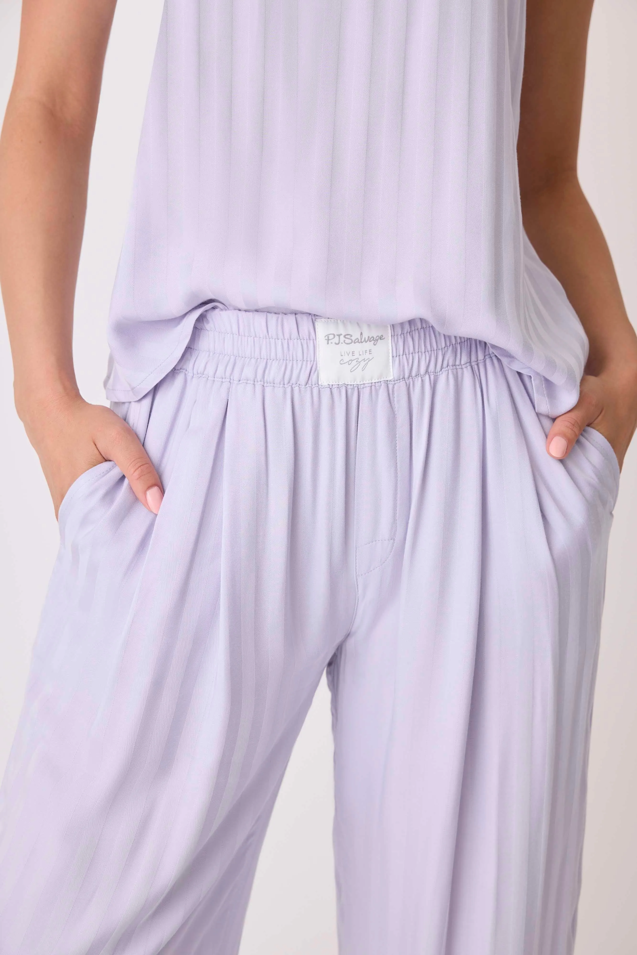 Sunday Sateen Stripe PJ Pant