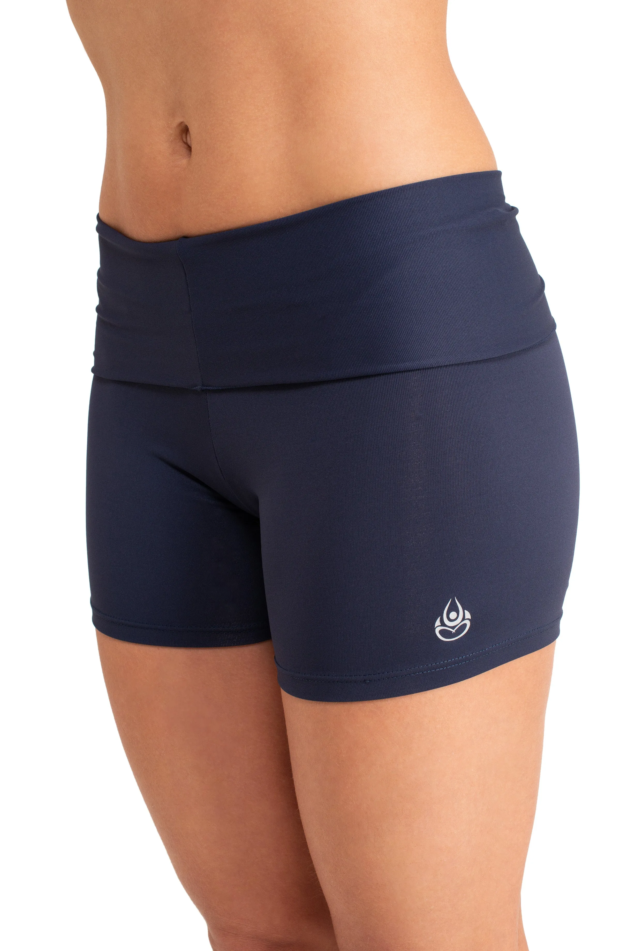 Super Comfy  Shorts, Navy Coolform Light ( Fold Over)