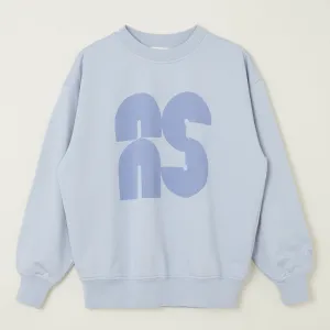 Sweater Oversized Blue Grey