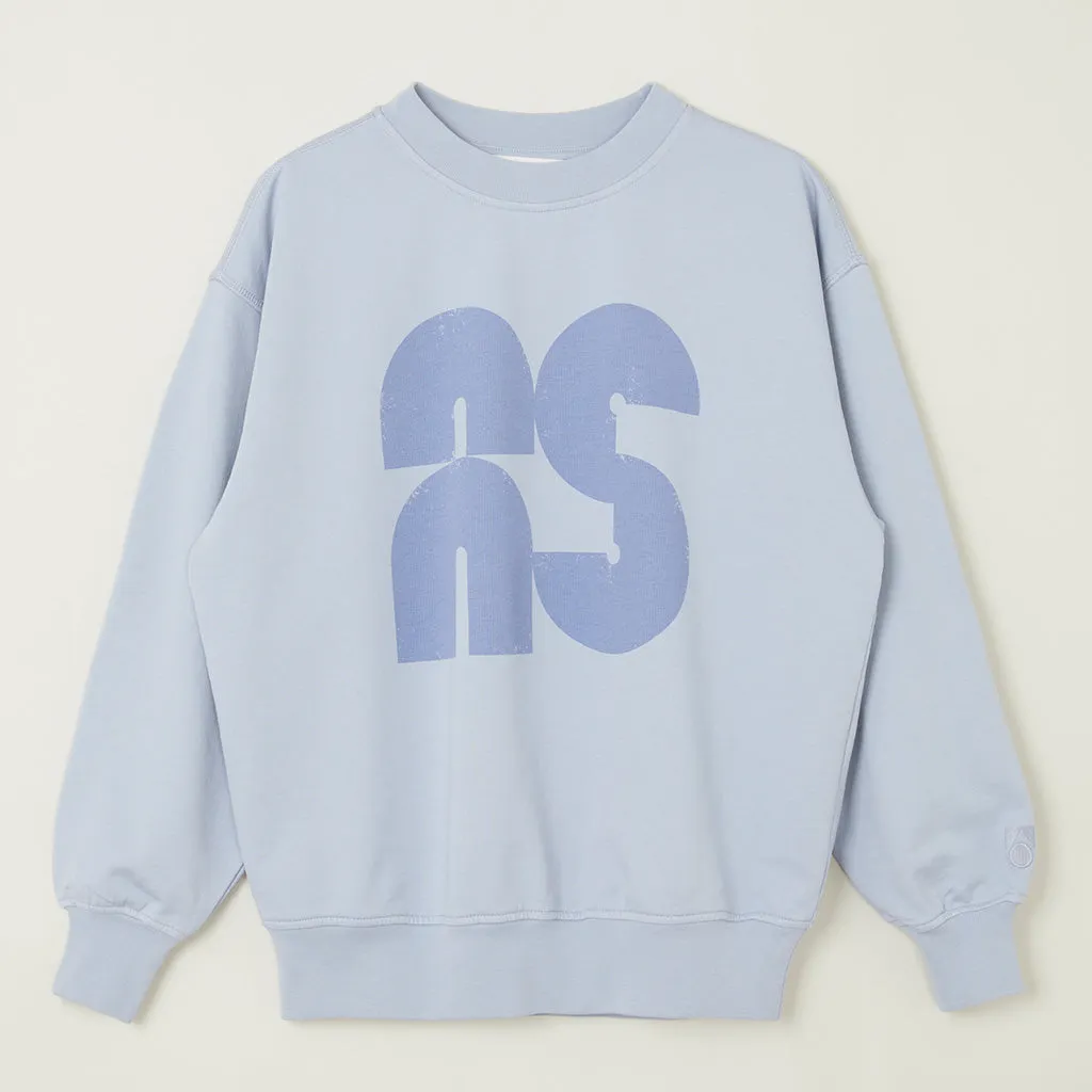 Sweater Oversized Blue Grey