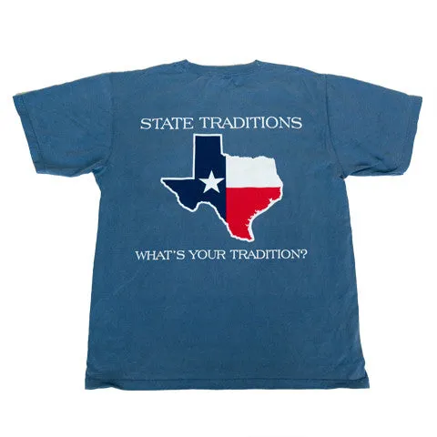 Texas Traditional T-Shirt Blue