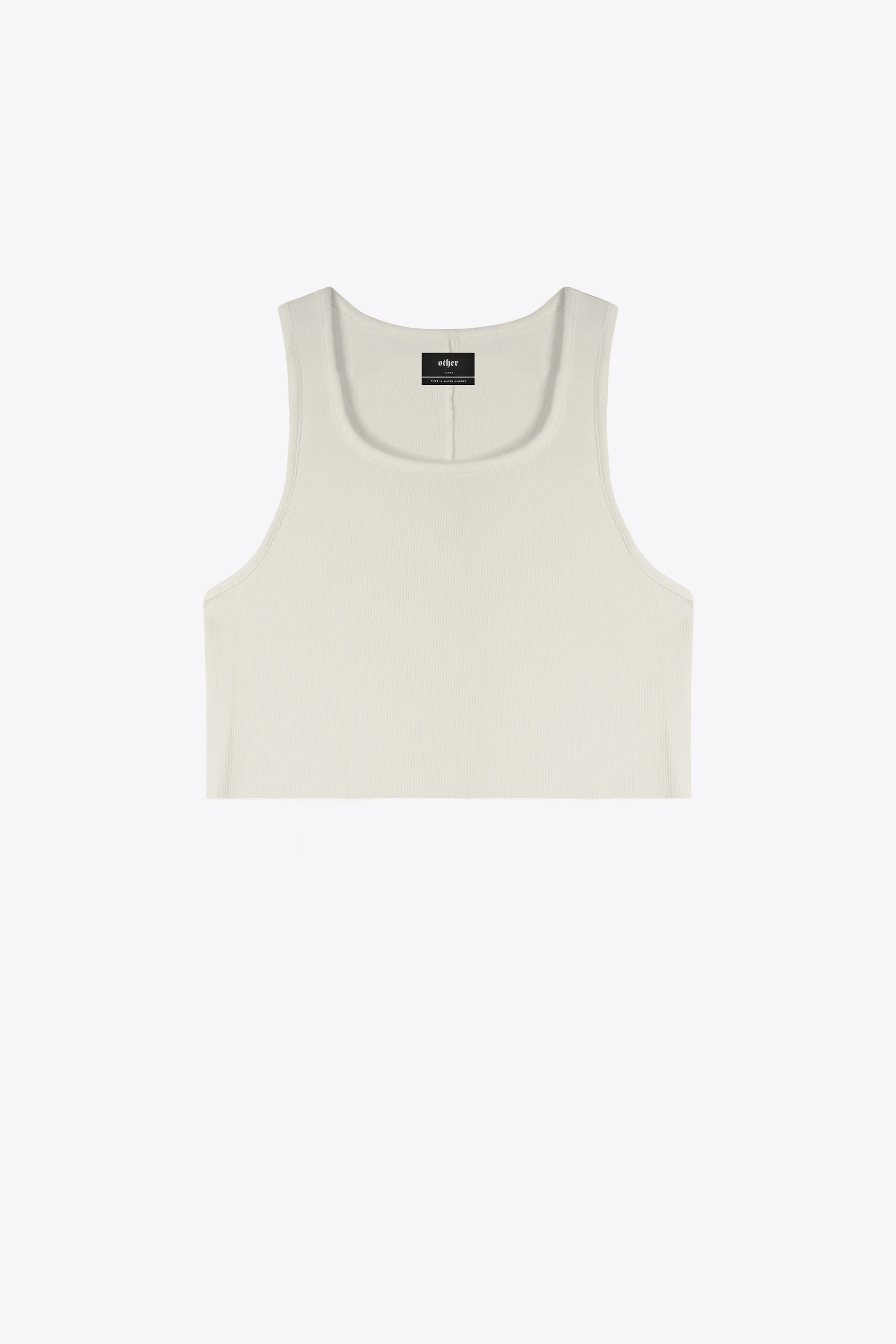 The Cropped Racerback Beater