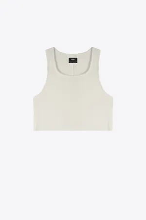 The Cropped Racerback Beater