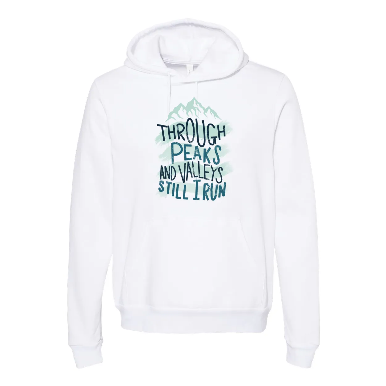 Through Peaks and Valleys - Unisex Hoodie