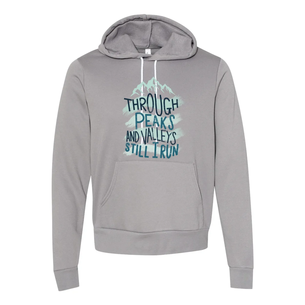 Through Peaks and Valleys - Unisex Hoodie