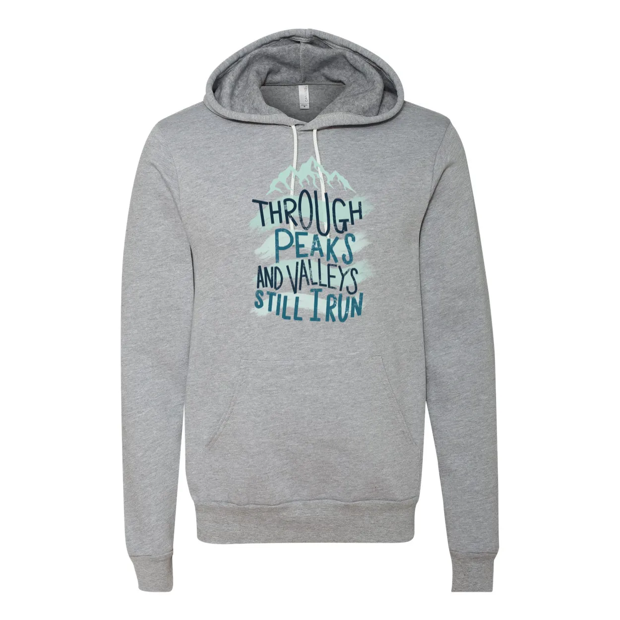 Through Peaks and Valleys - Unisex Hoodie