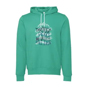 Through Peaks and Valleys - Unisex Hoodie