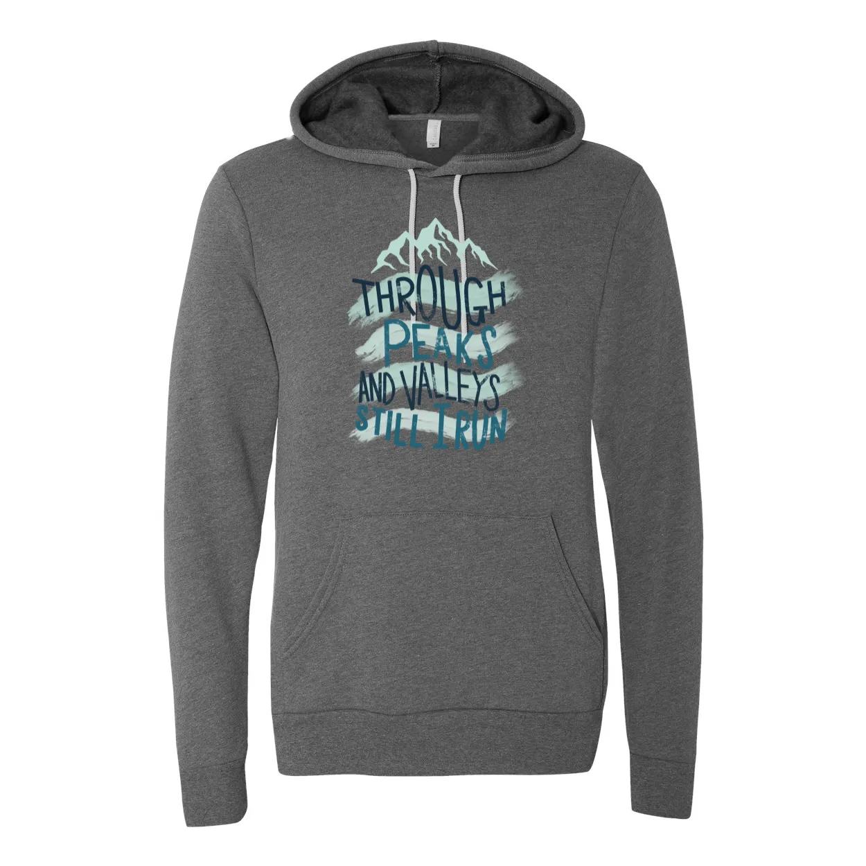 Through Peaks and Valleys - Unisex Hoodie