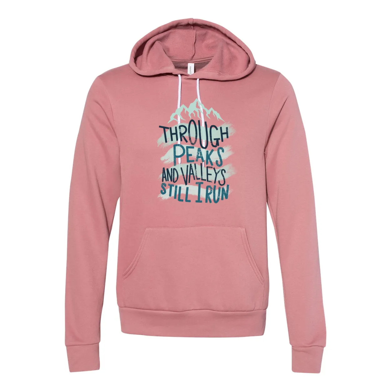 Through Peaks and Valleys - Unisex Hoodie