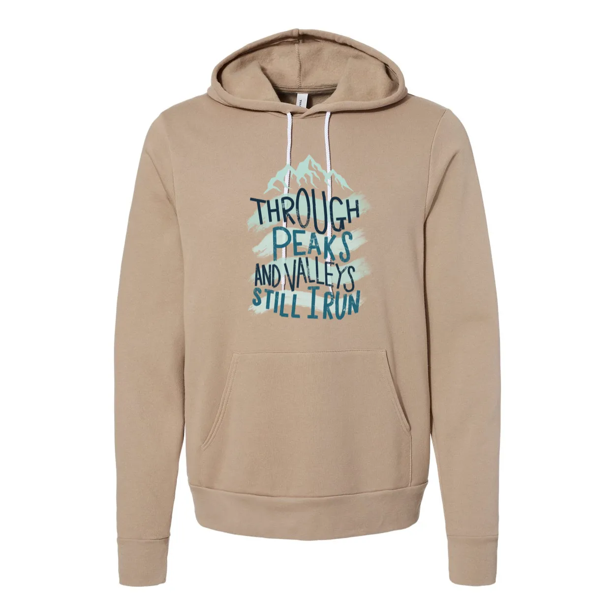 Through Peaks and Valleys - Unisex Hoodie