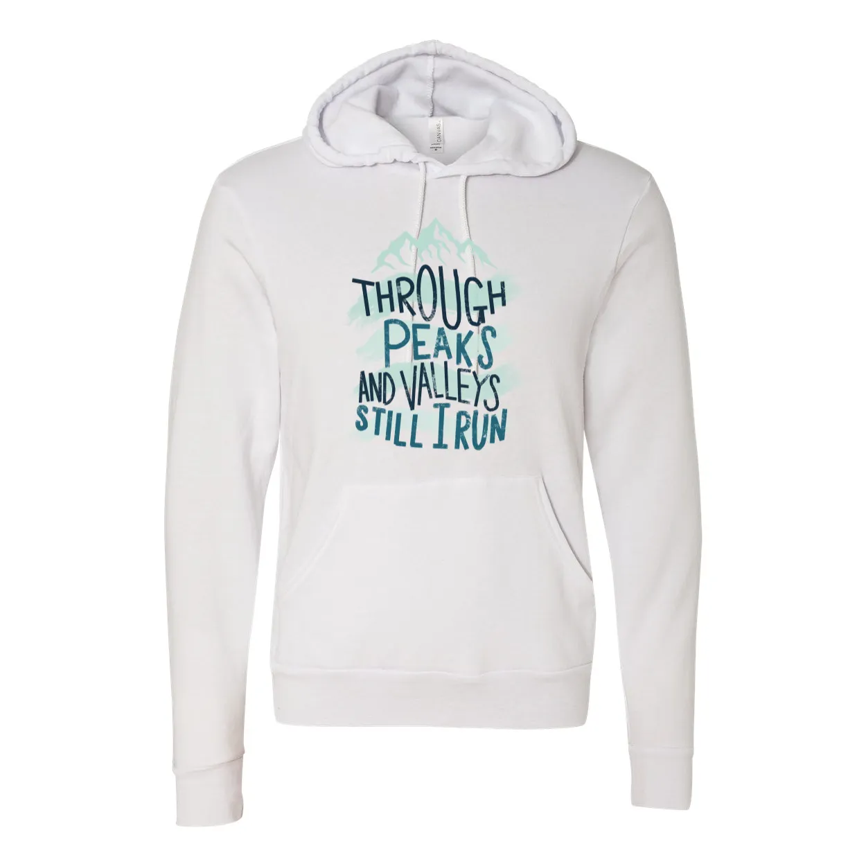 Through Peaks and Valleys - Unisex Hoodie