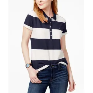 Tommy Hilfiger Striped Pique Polo Shirt