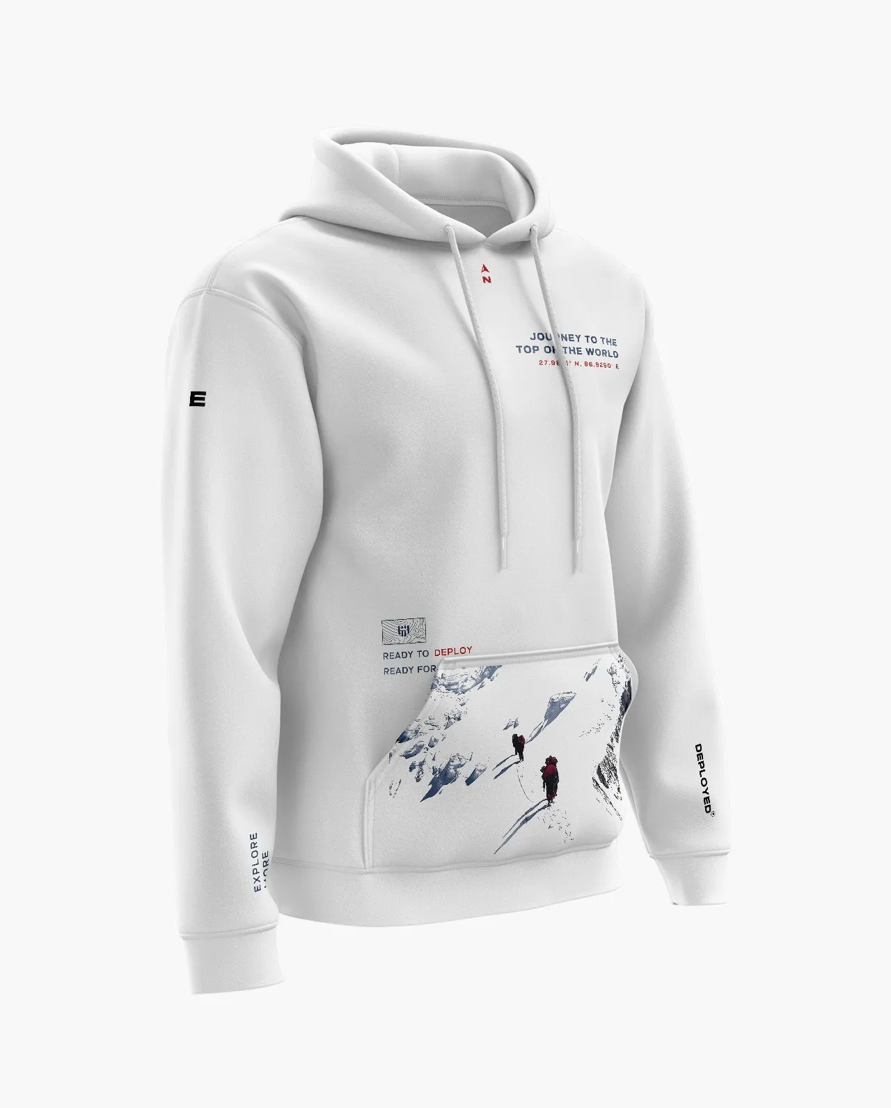 TOP OF THE WORLD Snow Soft Premium Hoodie