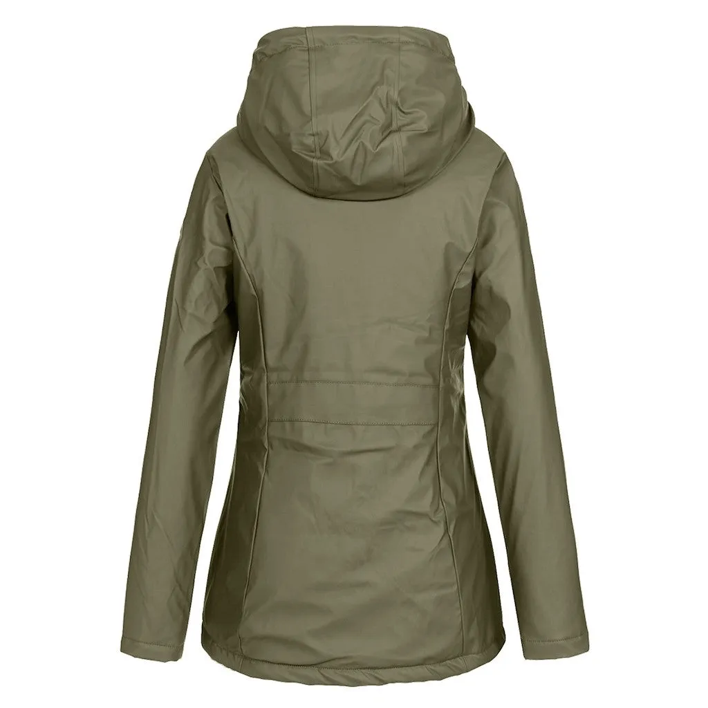 Trendy Hooded Jacket With Cap For Women's-GlamzLife