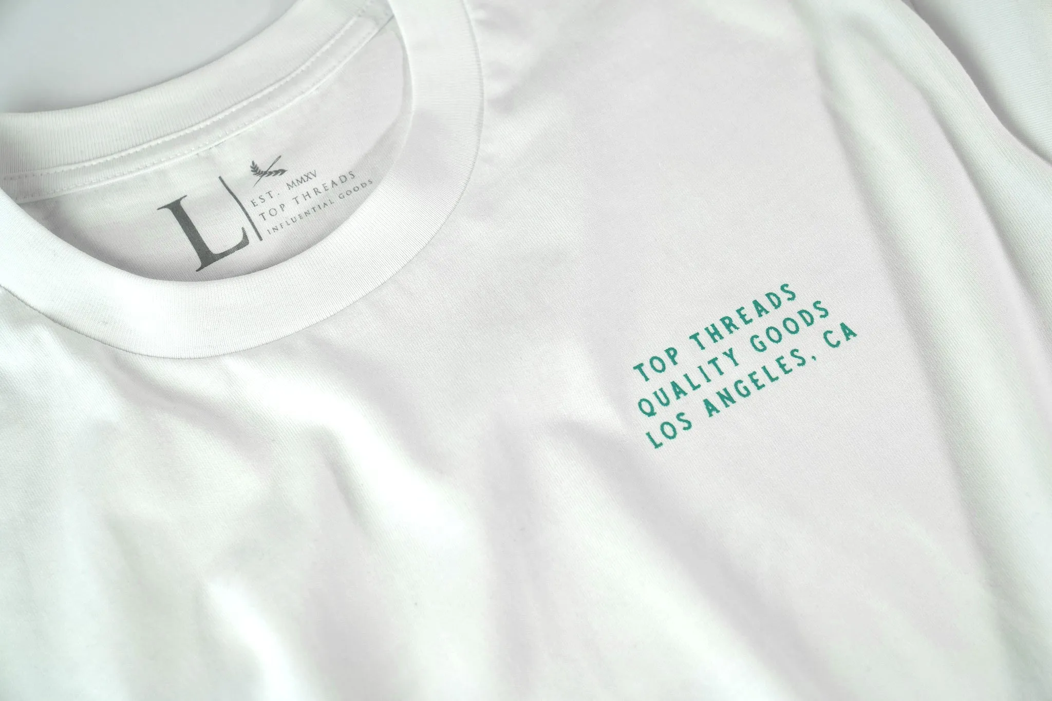 TRUST NO ONE TEE - WHITE