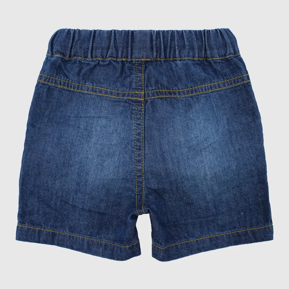 Unisex Faded Jean Shorts